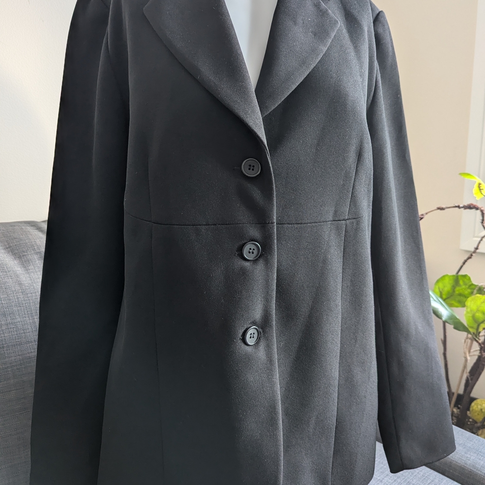 Thyme Maternity Black Blazer